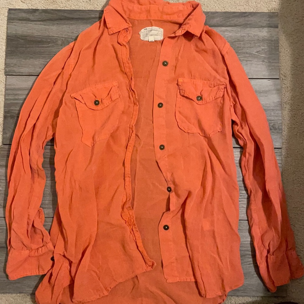Size 1 current Elliot blouse